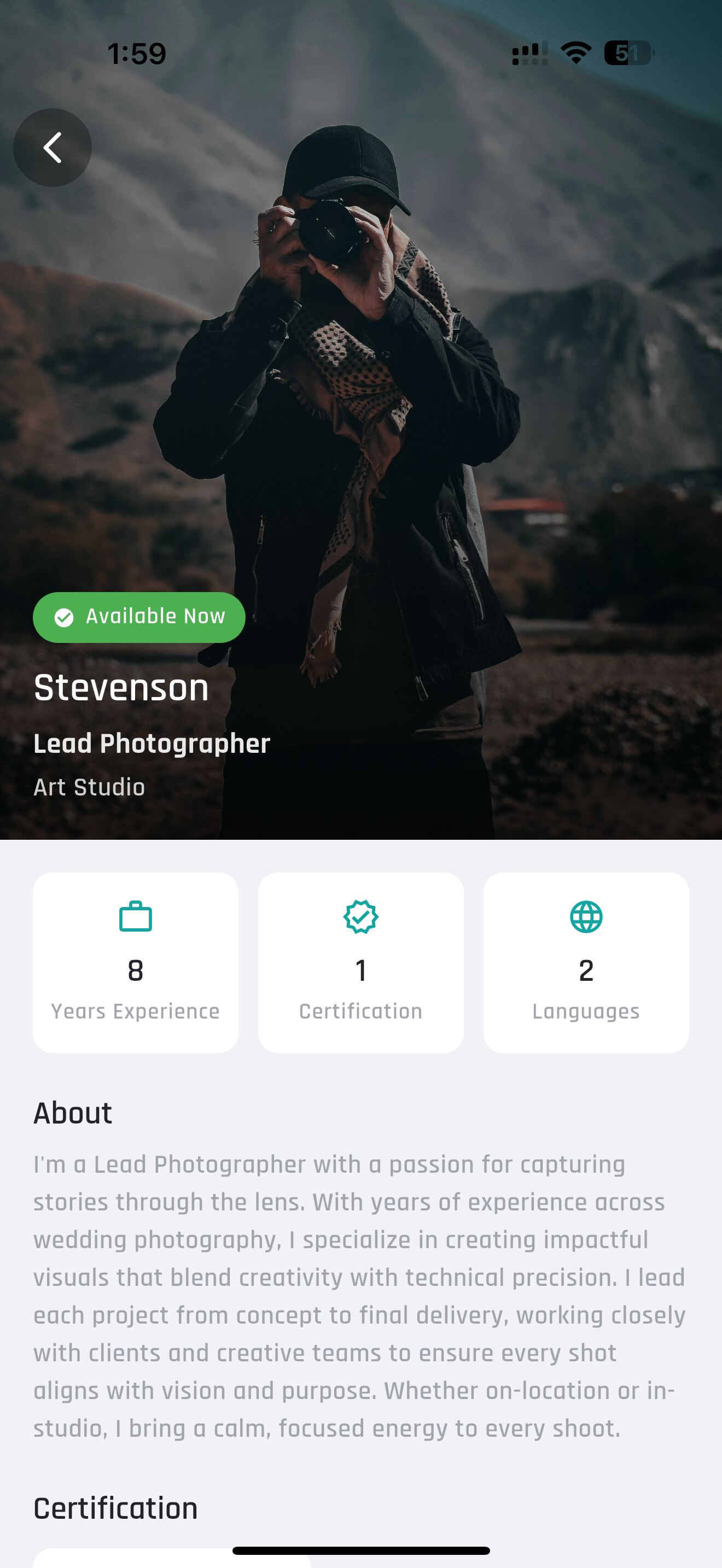 Professional Profiles